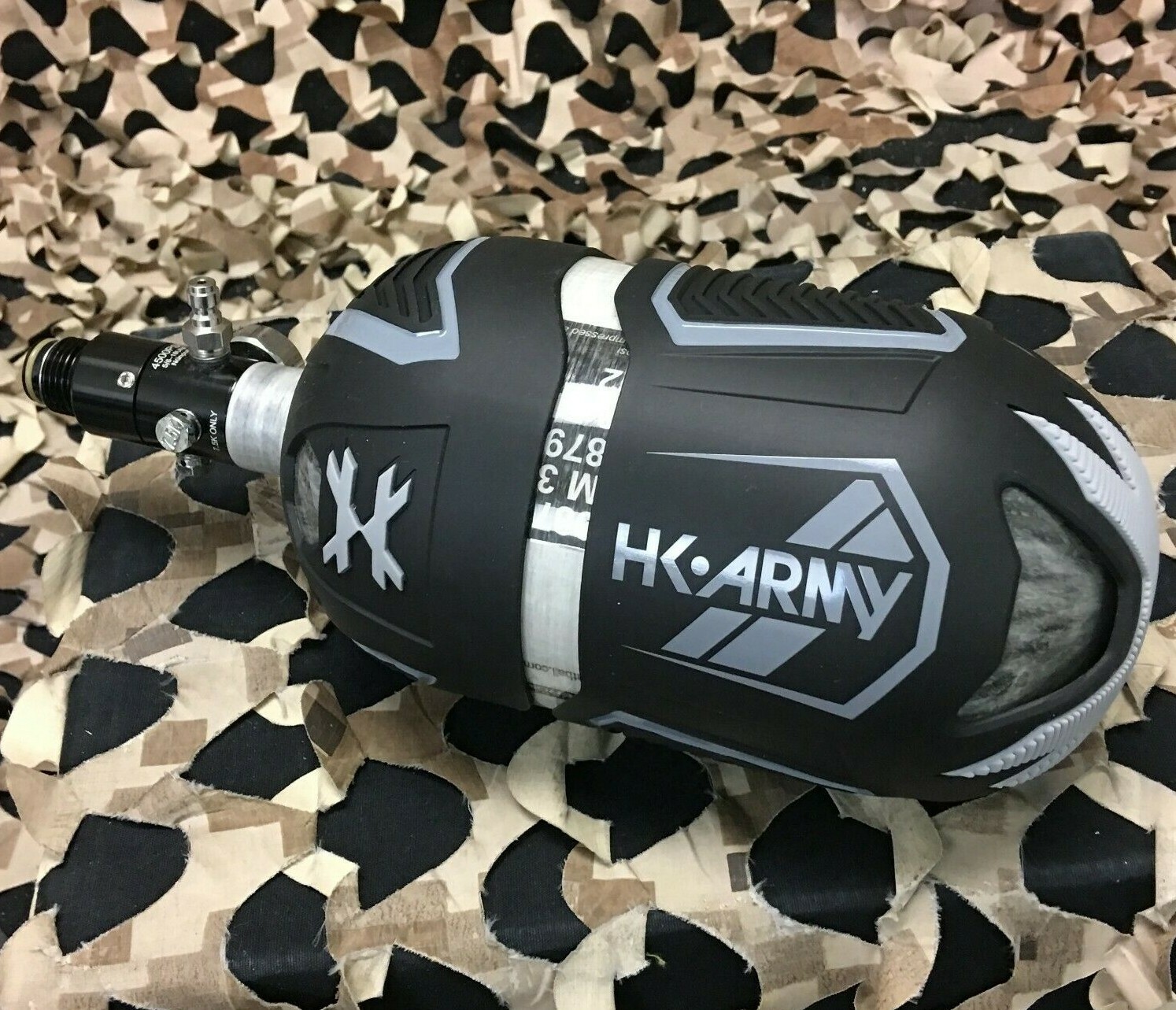 NEW HK Army Vice FC Anti-Slip Silicone Tank Full Cover - Black/Grey
