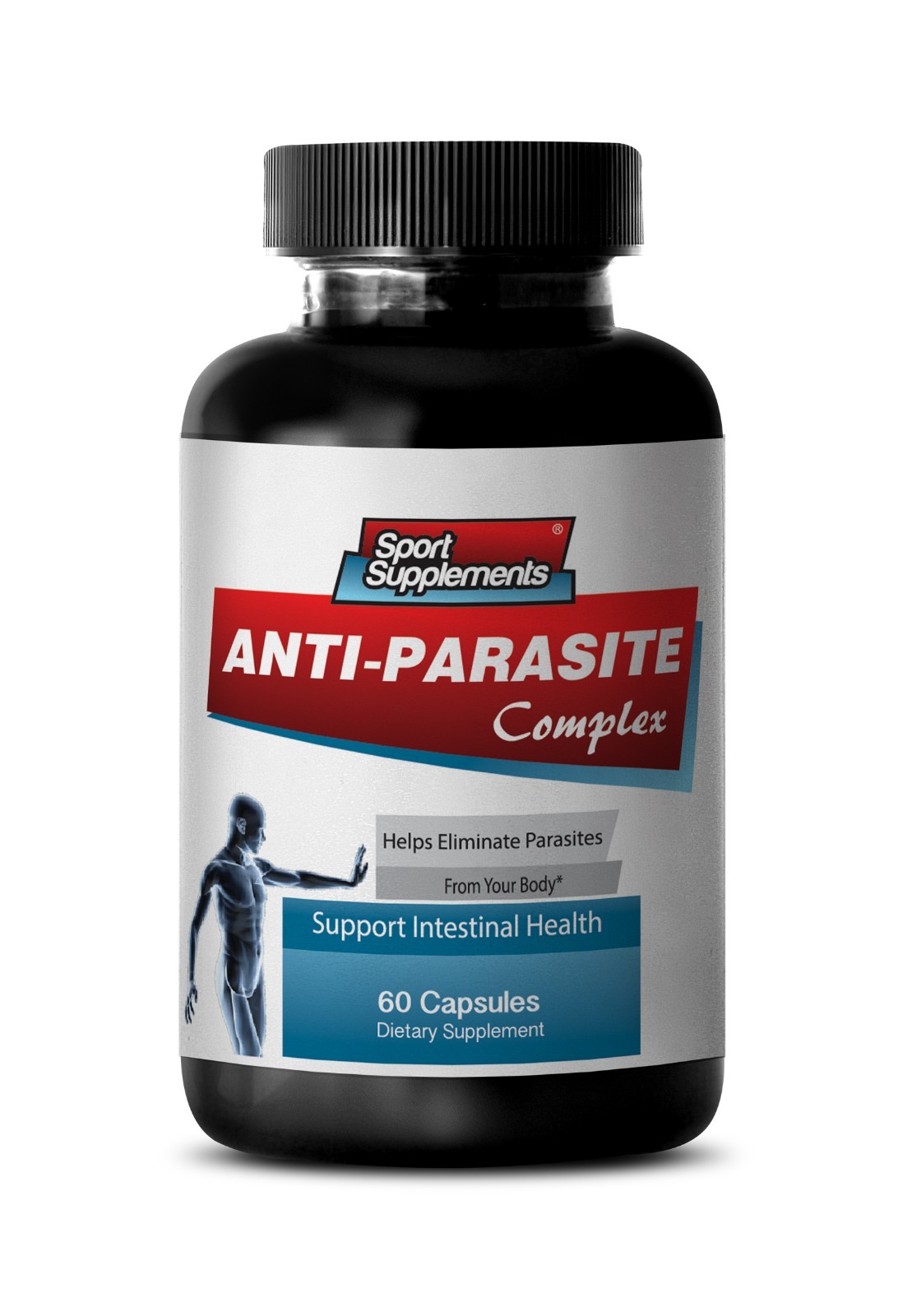 Liver Cleanse - Anti Parasite Complex 1500mg Multi Natural Parasites Killer 1B