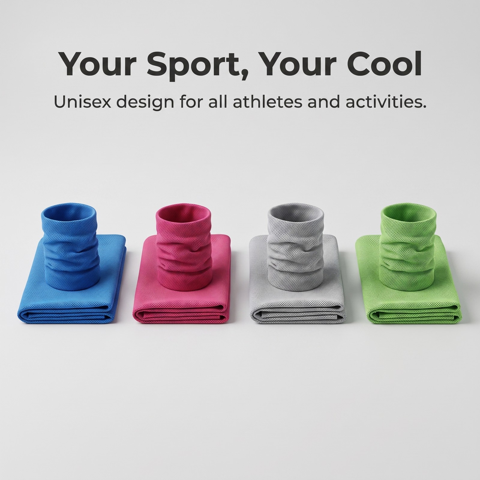 Cooling Wristband Cooling Towel for Sports, Sun Protection Fabric