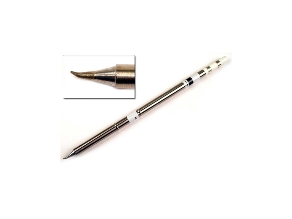 Hakko T15-JS02 - T15 Series Soldering Tip; Bent Conical; R0.2mm/30° x 1.6mm x