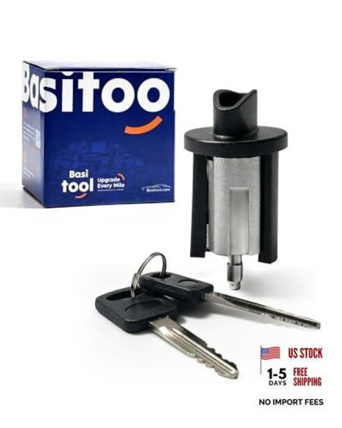 Ignition Switch with Key, Ignition Lock Cylinder Compatible with Ford Ranger