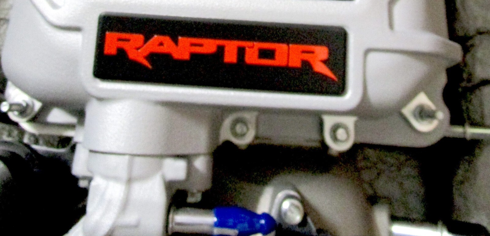 RAPTOR R SUPERCHARGER METAL EMBLEM FACTORY 5.2 LITER PREDATOR F-150 BRAND NEW!