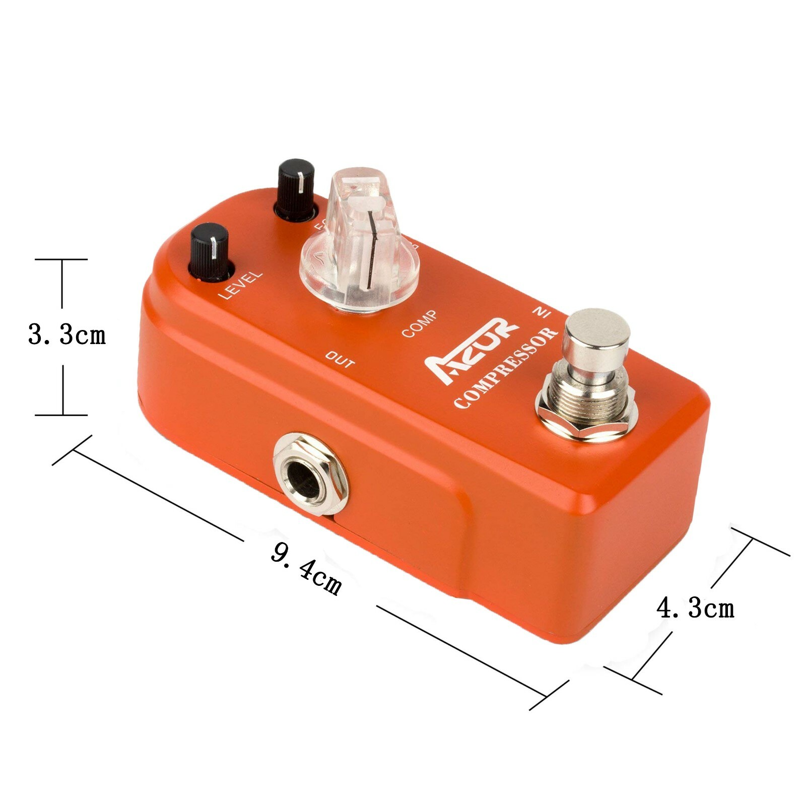 AZOR Pedal AP-305 Compressor Guitar Pedal Mini Guitar Effects Pedal Accessories