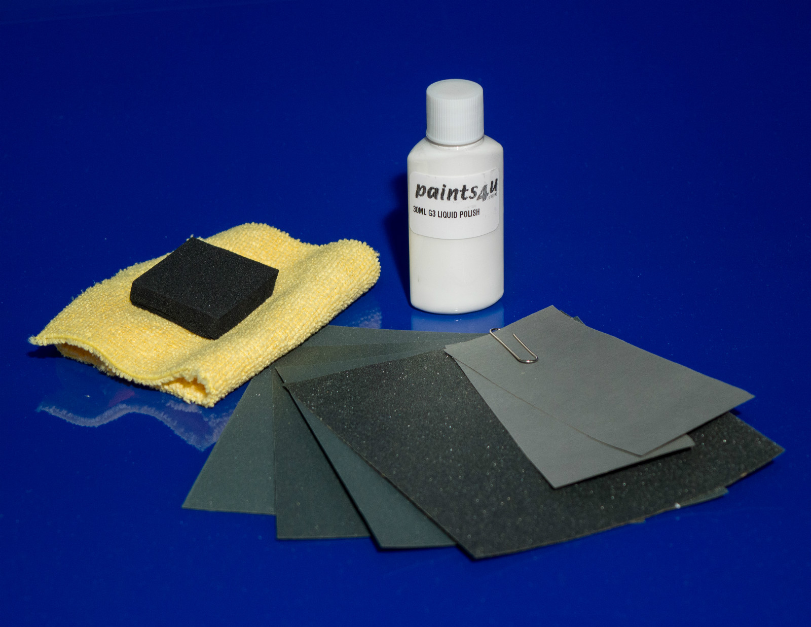 Flatting Kit For Rubbing Down Paint or Filler. Paintwork Sanding & Polishing.