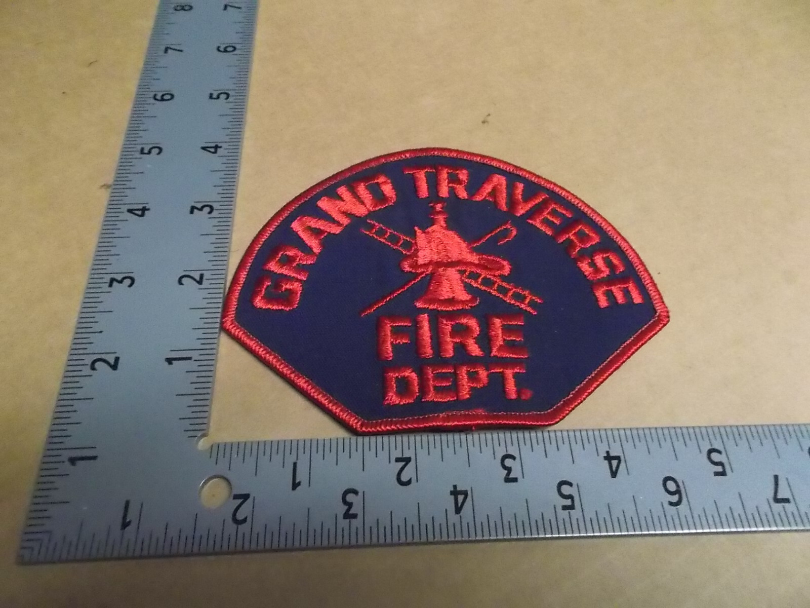 Grand Traverse Fire Department Patch~Michigan~MI~New~EMS~Rescue~Emergency~Dept.~