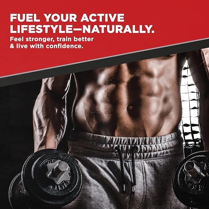 Testosil Testosterone Booster Supplement for Men – 120 Capsules