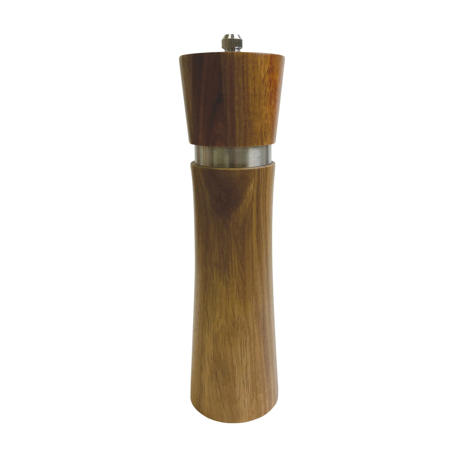 Thunder Group WDPM208 8" Pepper Mill w/ Acacia Wood Finish