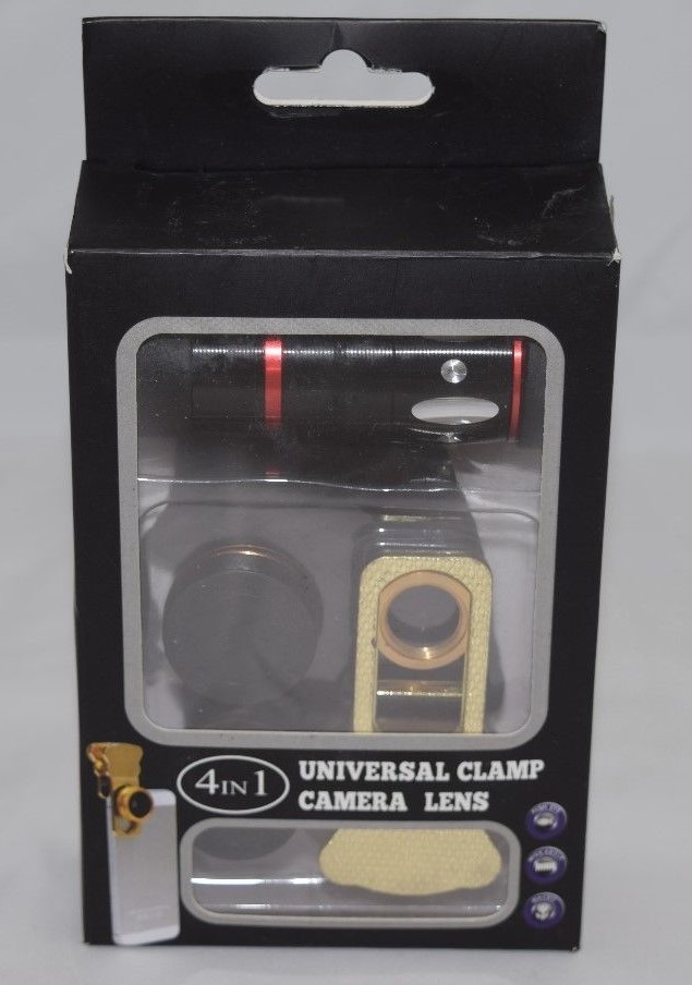 Good Product 4 In 1 Universal Clamp Camera Lens - For Cell Phone Cameras