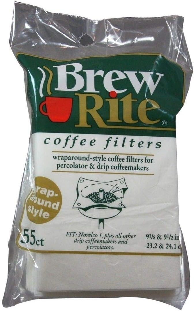 Wrap Around Percolator Coffee Filters 55 Count