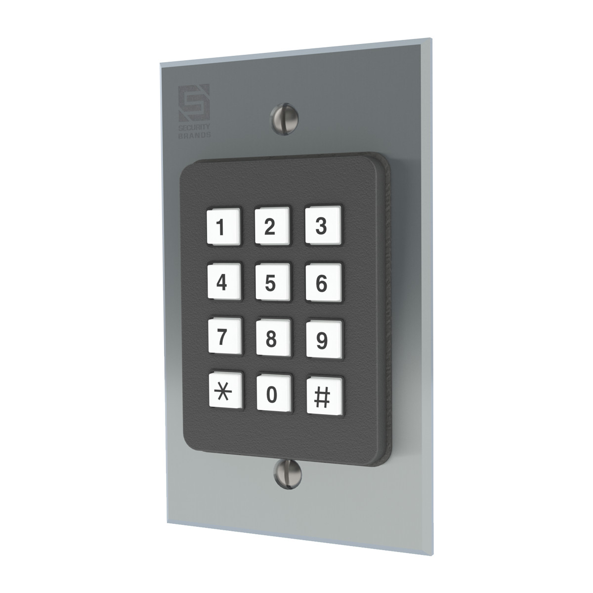Security Brands 26-100SG 12/24V Wired Keypad 100 Codes Single Gang