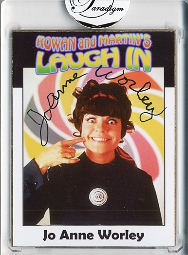 -LAUGH IN- Jo Anne Worley Signed/Autograph/Auto Certified TV Trading Card