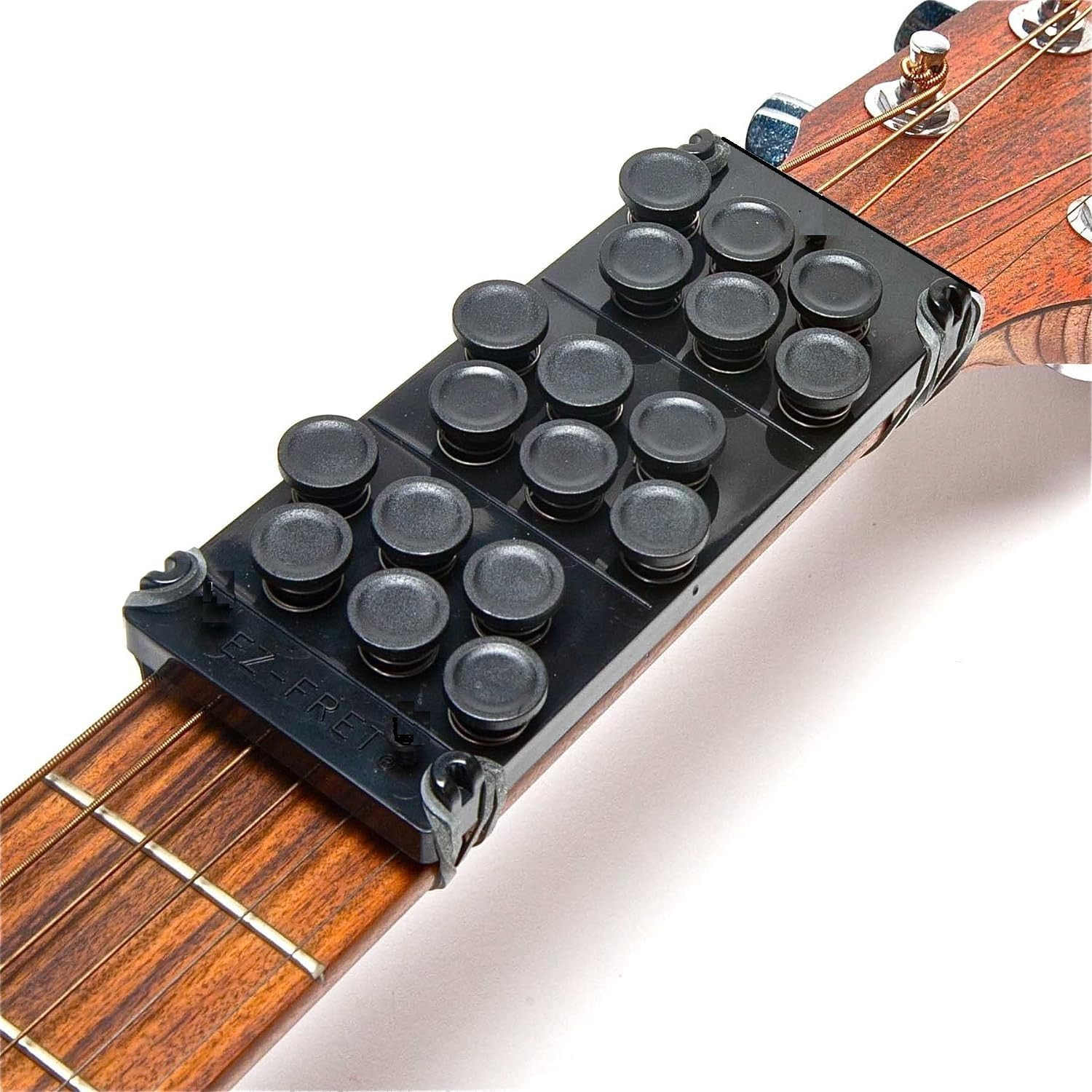 Guitar Attachment, Eliminates Finger Pain, 110 Chords Available, Fits MOST Full