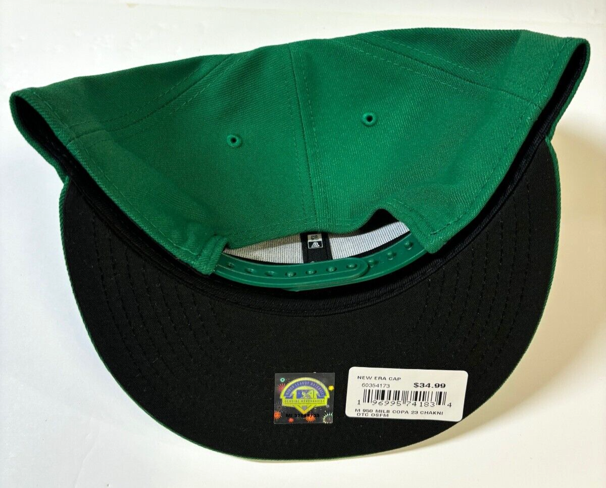 Charlotte Knights MILB NE Copa 2023 Snapback Hat~ Green
