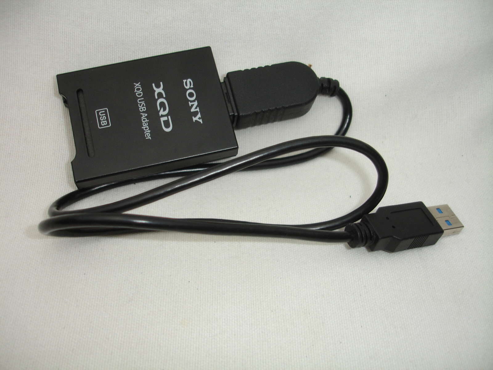 Genuine Sony XQD USB Adapter w. cord for G Series Bulk Card Reader QDA-SB1