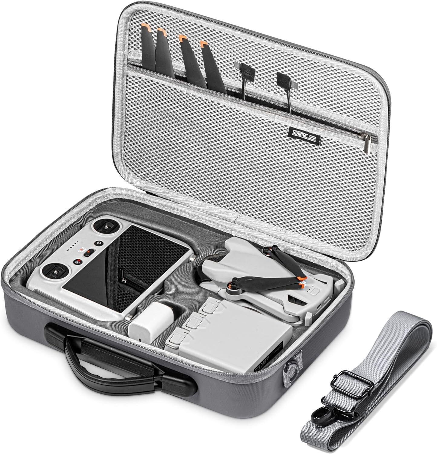 Carrying Case For DJI Mini 4 PRO/3 PRO RC/RC 2 Drone Shoulder Bag Storage Case