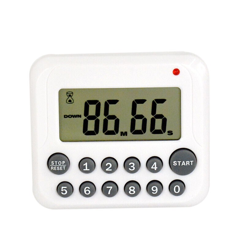 Timer Digital Large LCD Kitchen Cooking Count Down Up Clock 99 Minute Alarm