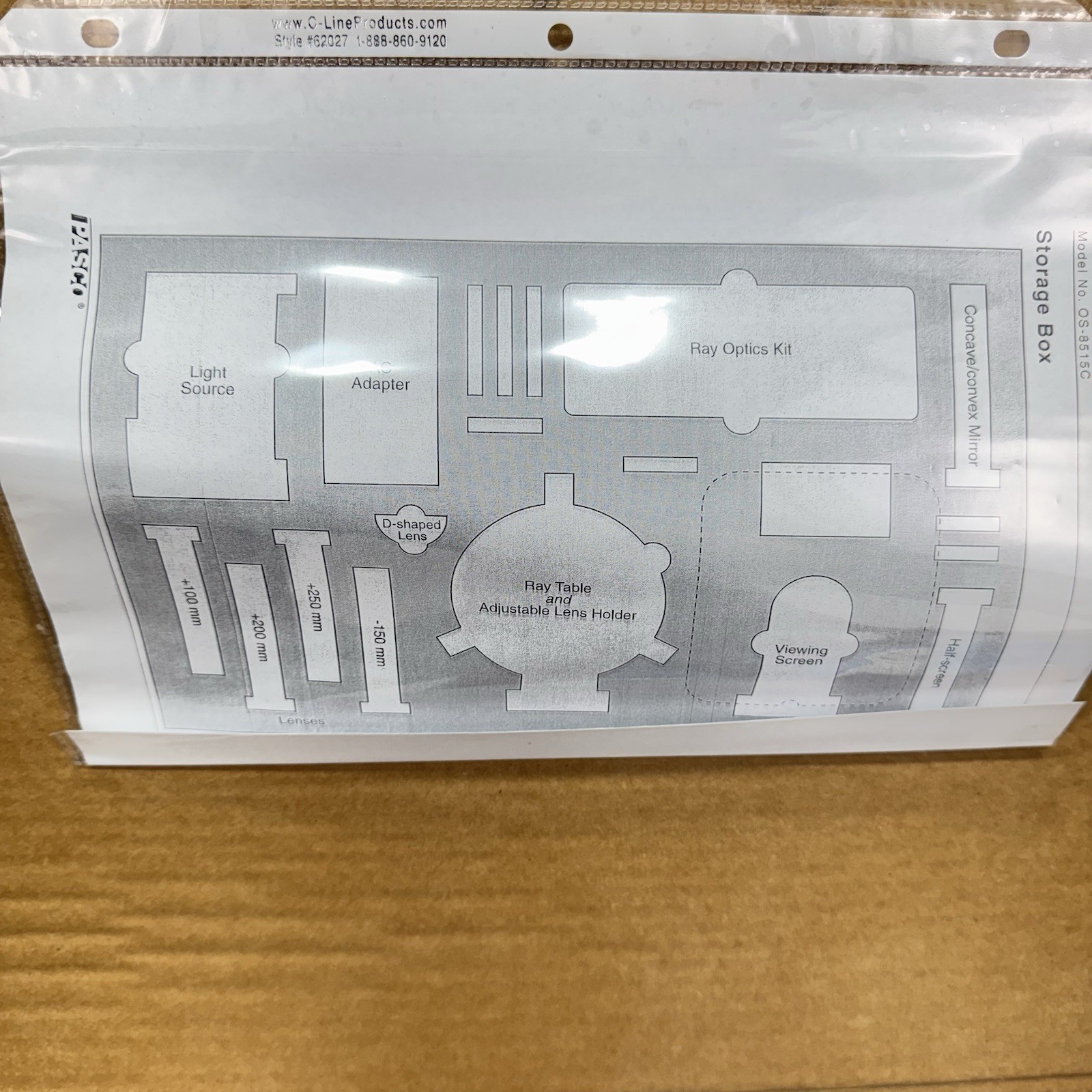 Pasco OS-8515C Scientific Basic Ray Optics System