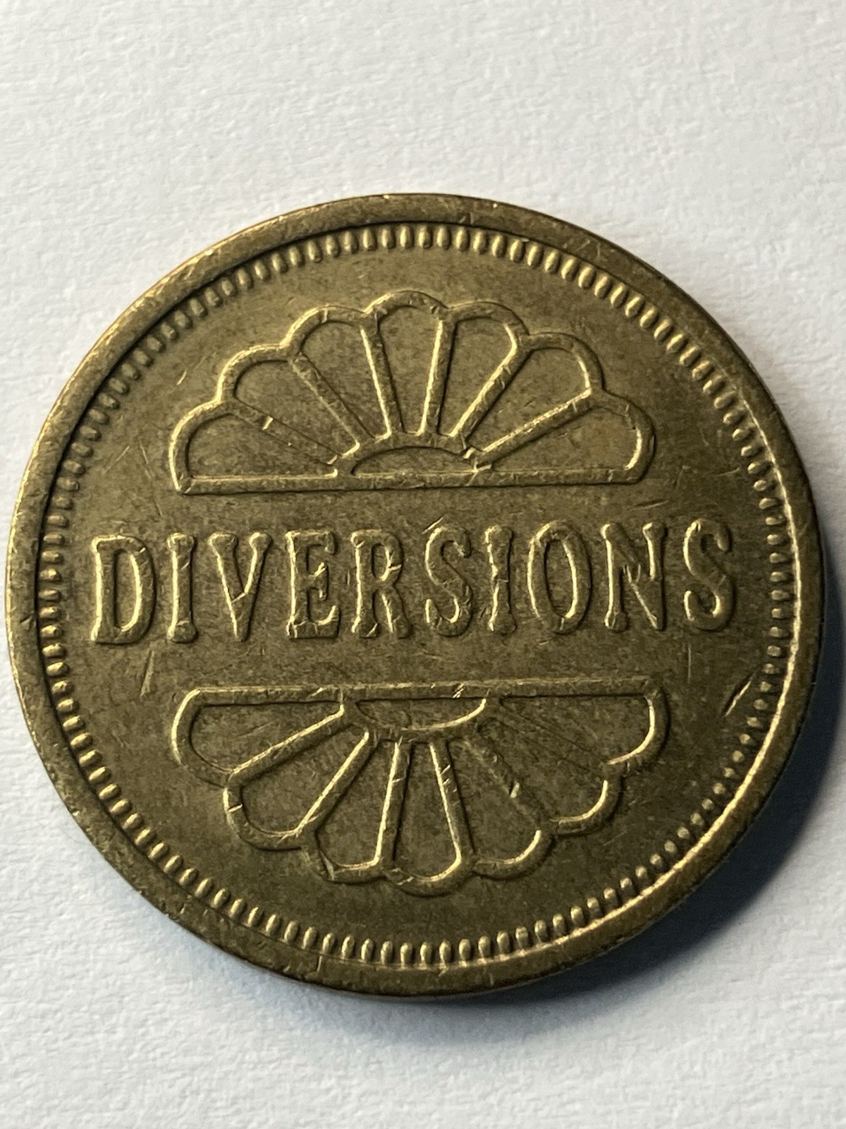 Scarce Diversions Arcade Token With Dancing Wizard On Reverse #uf1