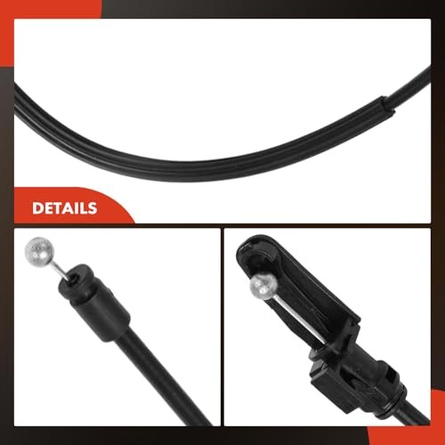 24 inch Front Hood Latch Release Cable Without Handle Compatible with