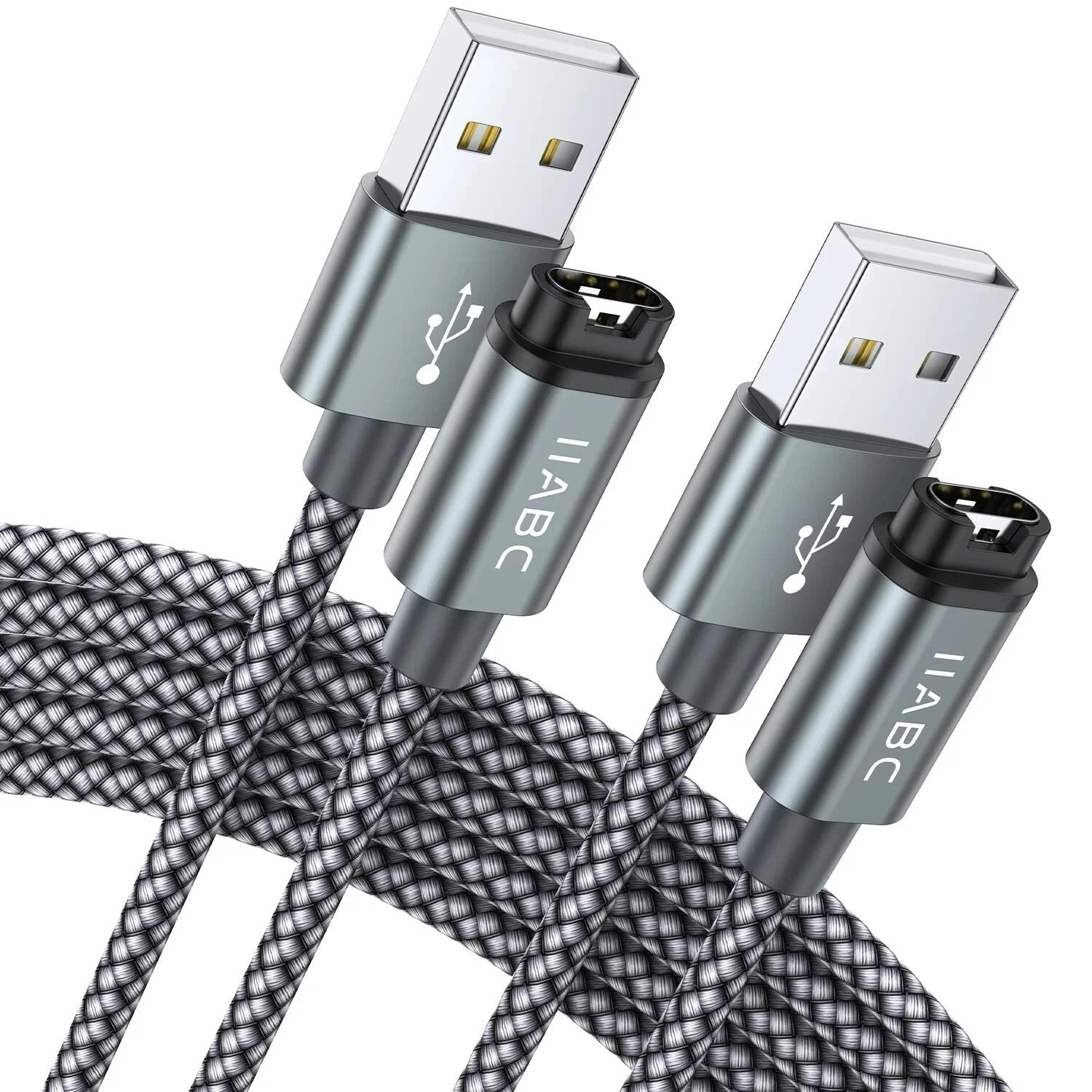 Compatible for Garmin Watch Charger Cable (2 Pack)