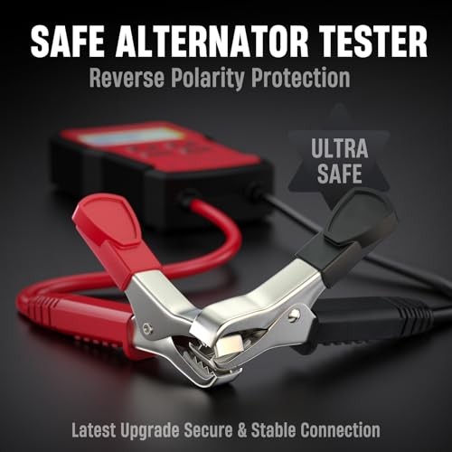 BST100 Car Battery Tester 12V, 100-2000 CCA Load Tester Digital Automotive