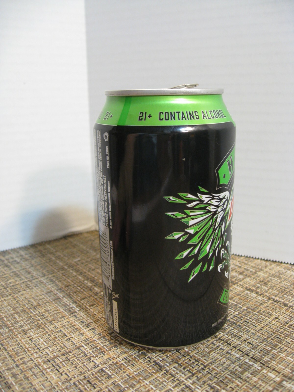 Mountain Dew EMPTY Can - HARD Mountain Dew - Regular (Green) - Eagle Graphics