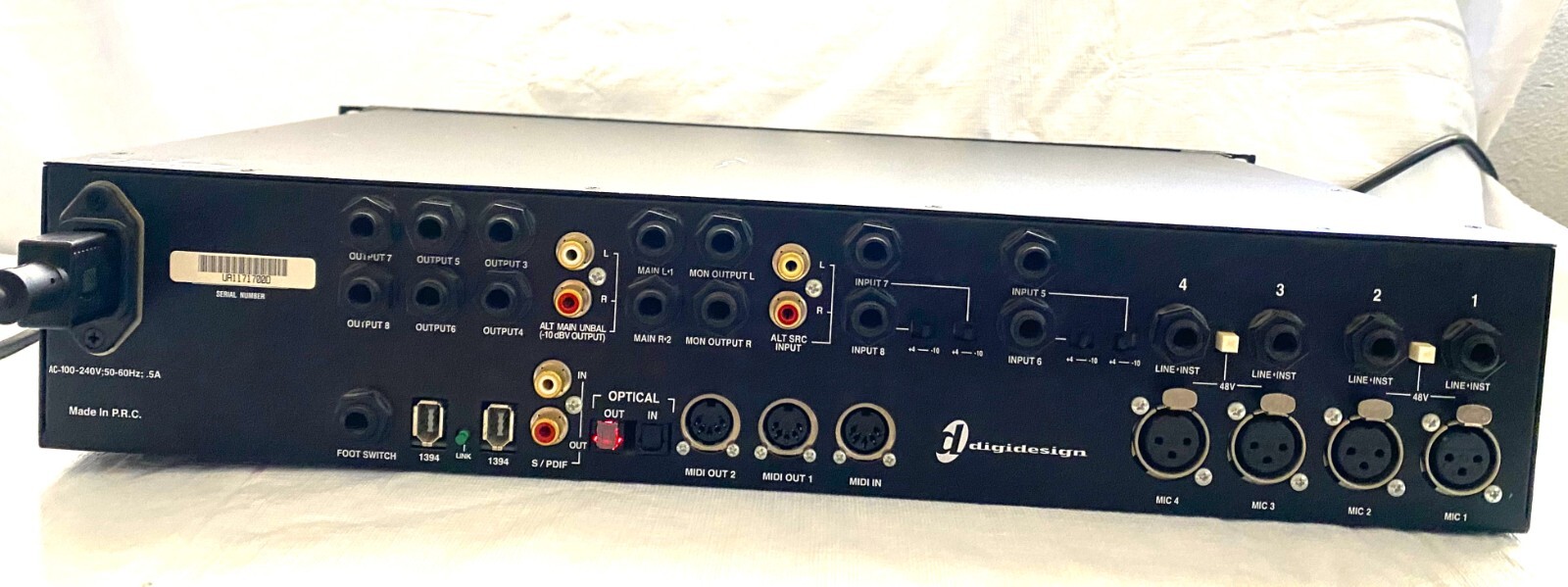 Digidesign Digi 002 rack Recording Interface
