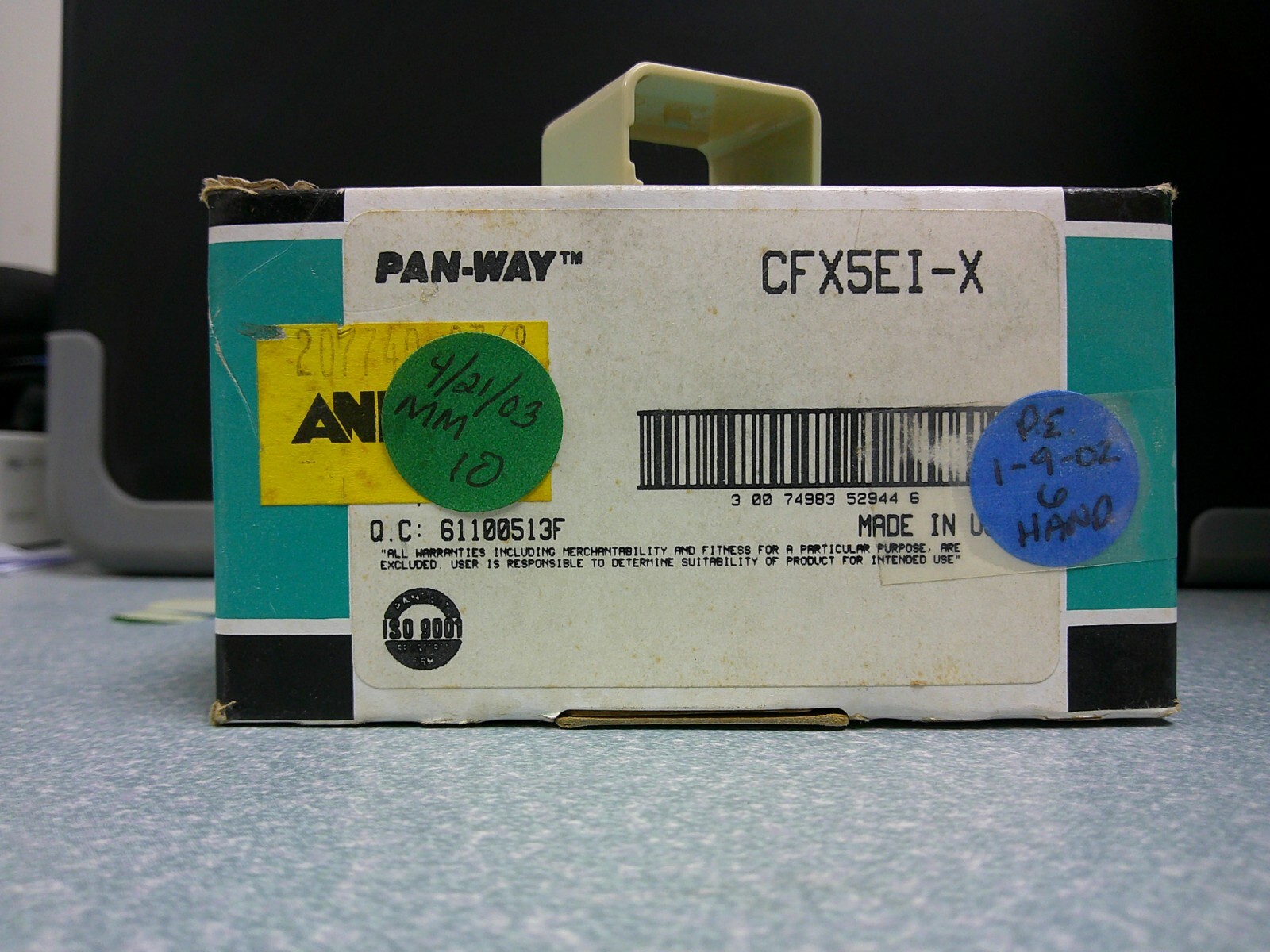 Panduit CFX5EI-X RACEWAY COUPLING