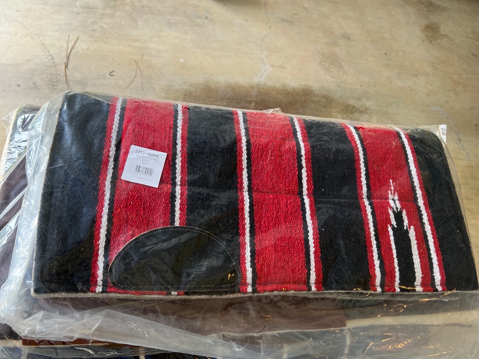 Mustang Navajo Pony Pad w/Wool bottom 24x24