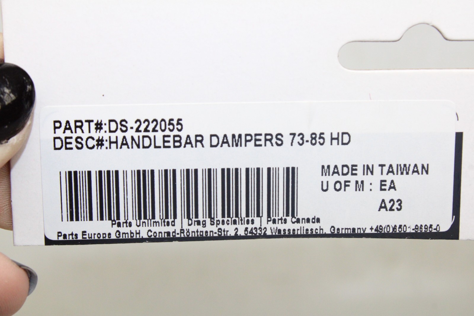 1973-85 Harley-Davidson Handlebar Damper Bushing Washer Set 56158-73 NEW