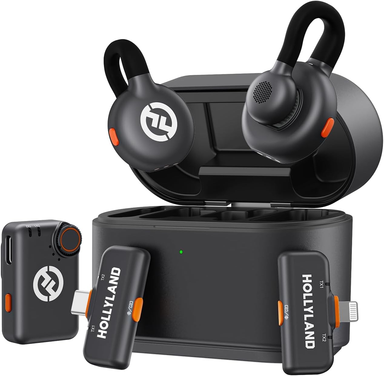 Hollyland LARK M2S Ultimate Combo Dual Wireless Microphone Bundle