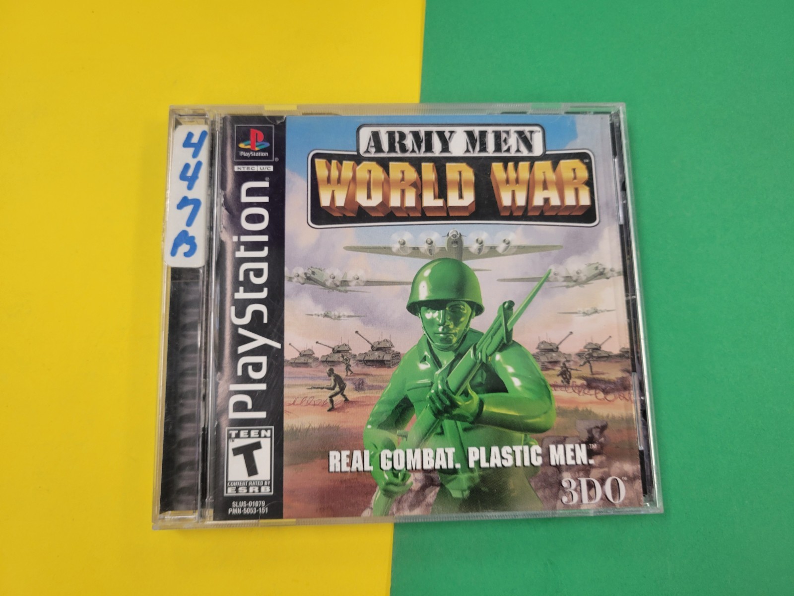 Army Men World War - PlayStation Case And Art Only