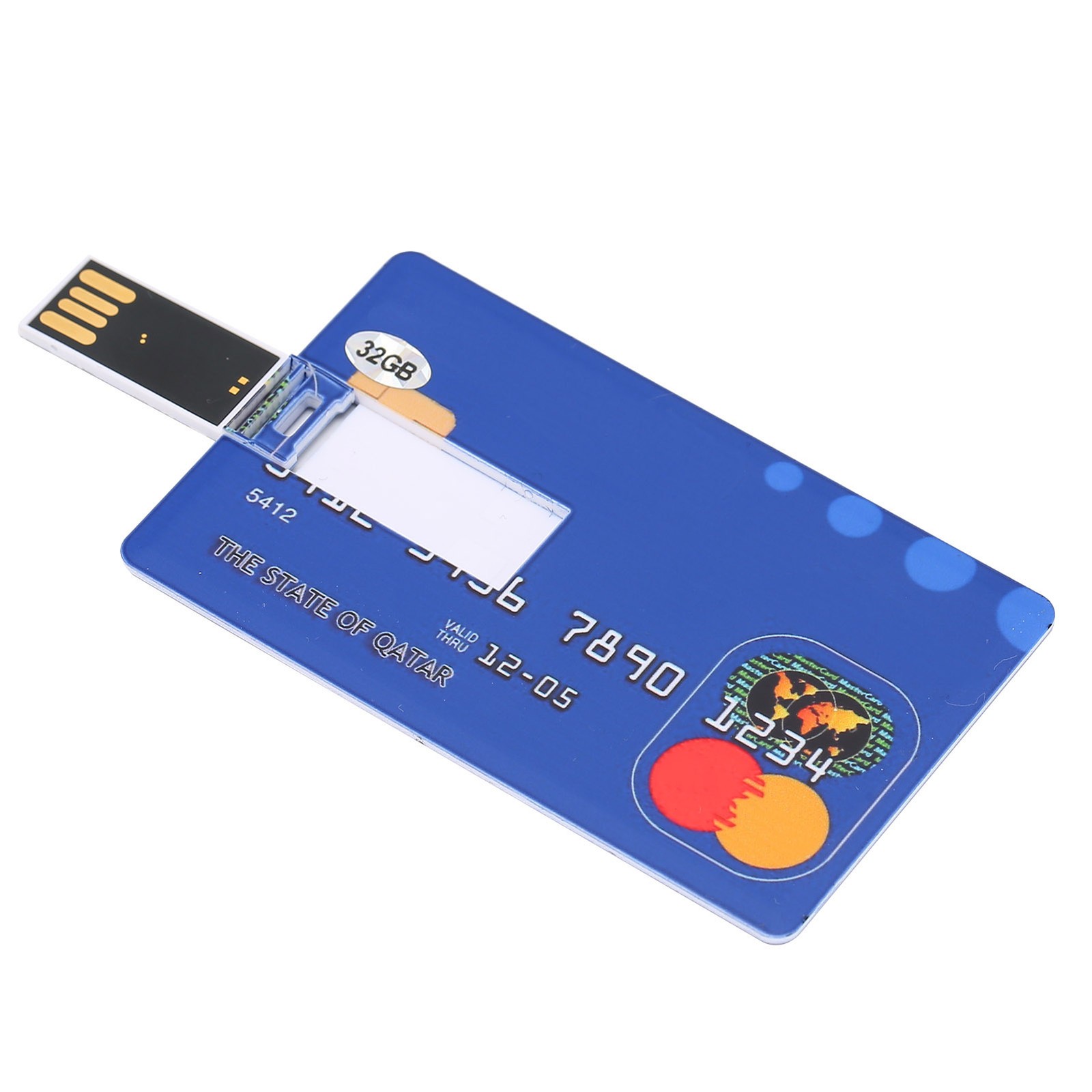 Unique 32GB USB Flash Drive Exquisite Card Shape For School Office Excellent