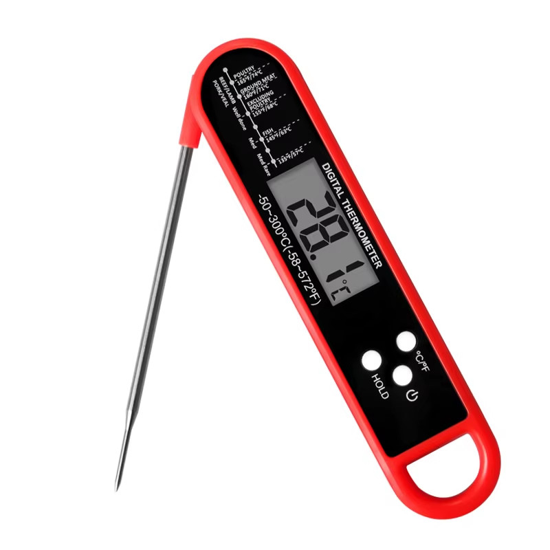 Digital Meat Thermometer for Cooking, Kitchen Food Thermometer for BBQ Grill Smo