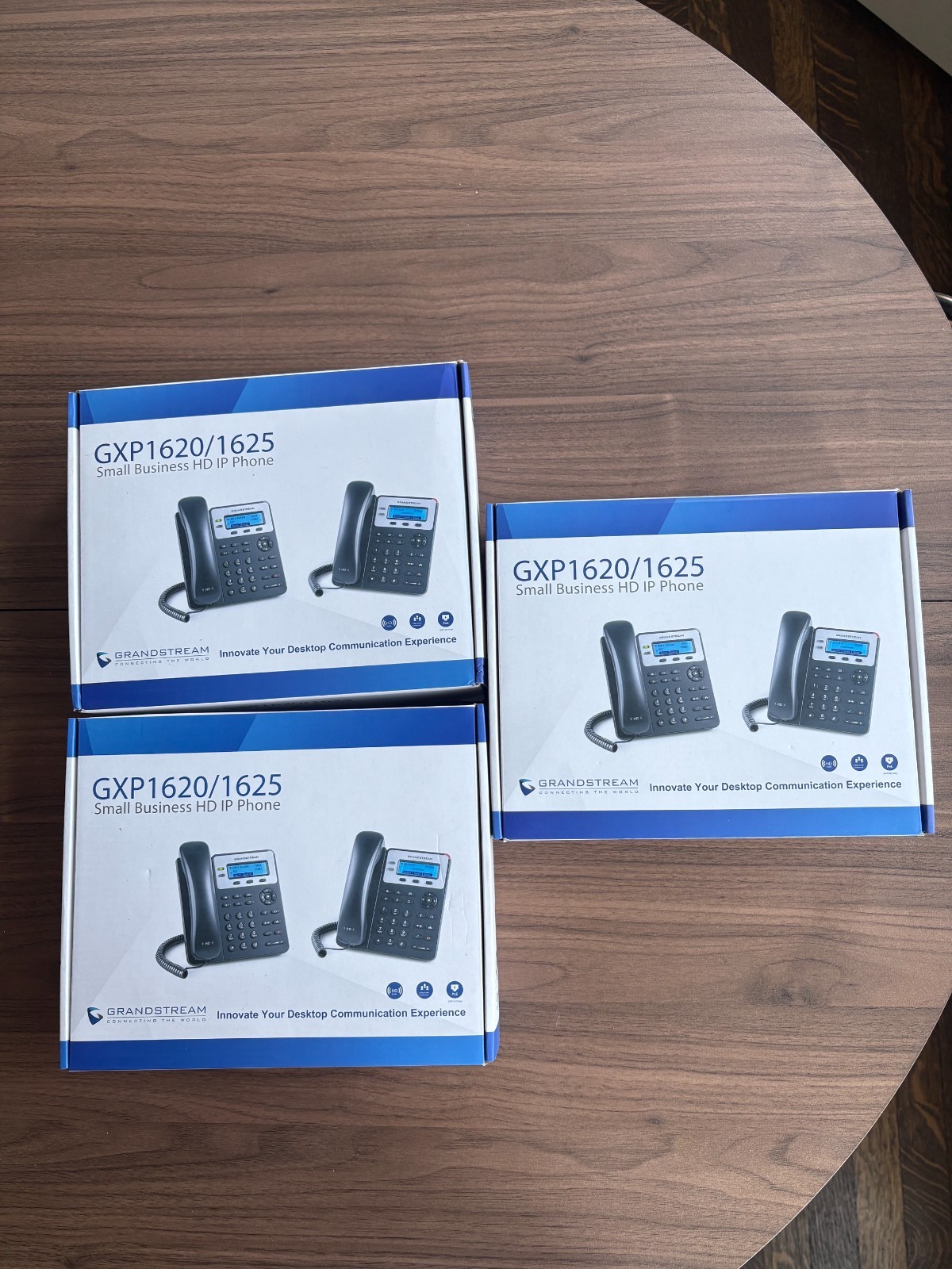 Lot of 3 Grandstream GXP1625 Business HD IP Phone - Black