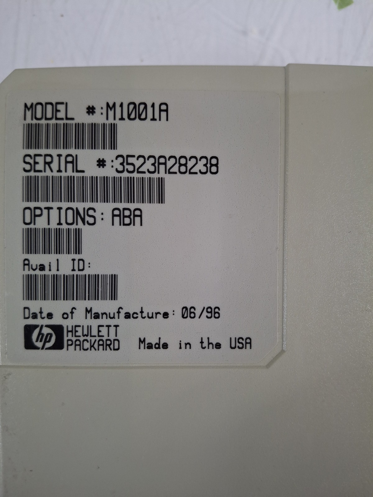Hewlett Packard M1001A Module