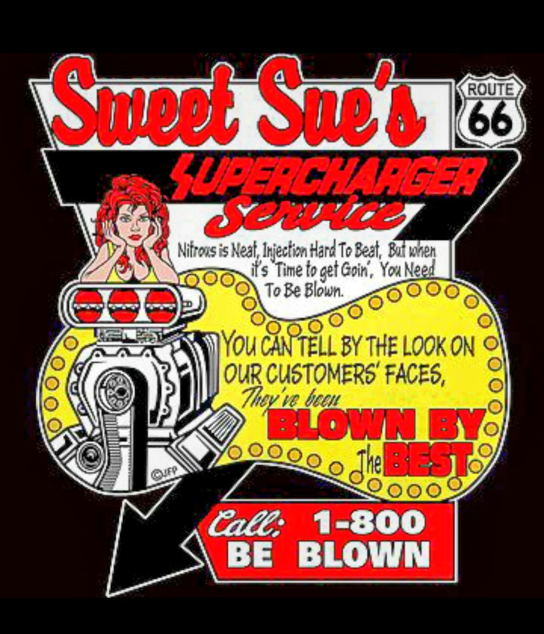 SPEED SHOP HOT ROD RAT FINK BIKER MOTORCYCLES TOOLS GUNS STICKER