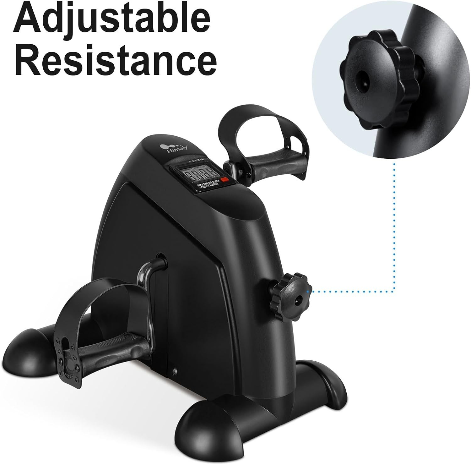 Mini Exercise Bike with Adjustable Resistance – Ideal For Home & Office