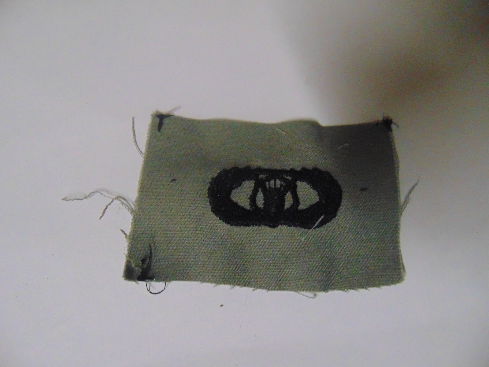 MILITARY PATCH US AIR FORCE CLOTH SEW ON ABU GRAY AIR TRAFFIC CONTROL
