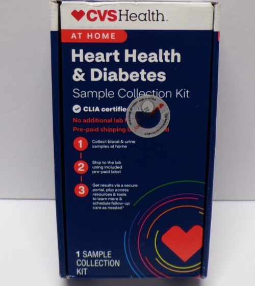 CVS Health Heart Health & Diabetes At Home No Lab Fees May27