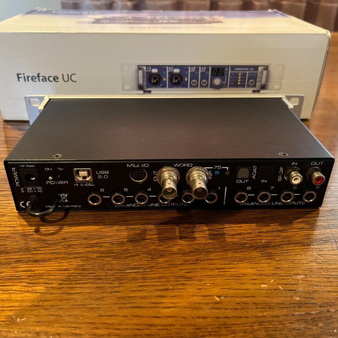 RME Fireface UC USB Compact Audio Interface Tested Complete macOS Sequoia