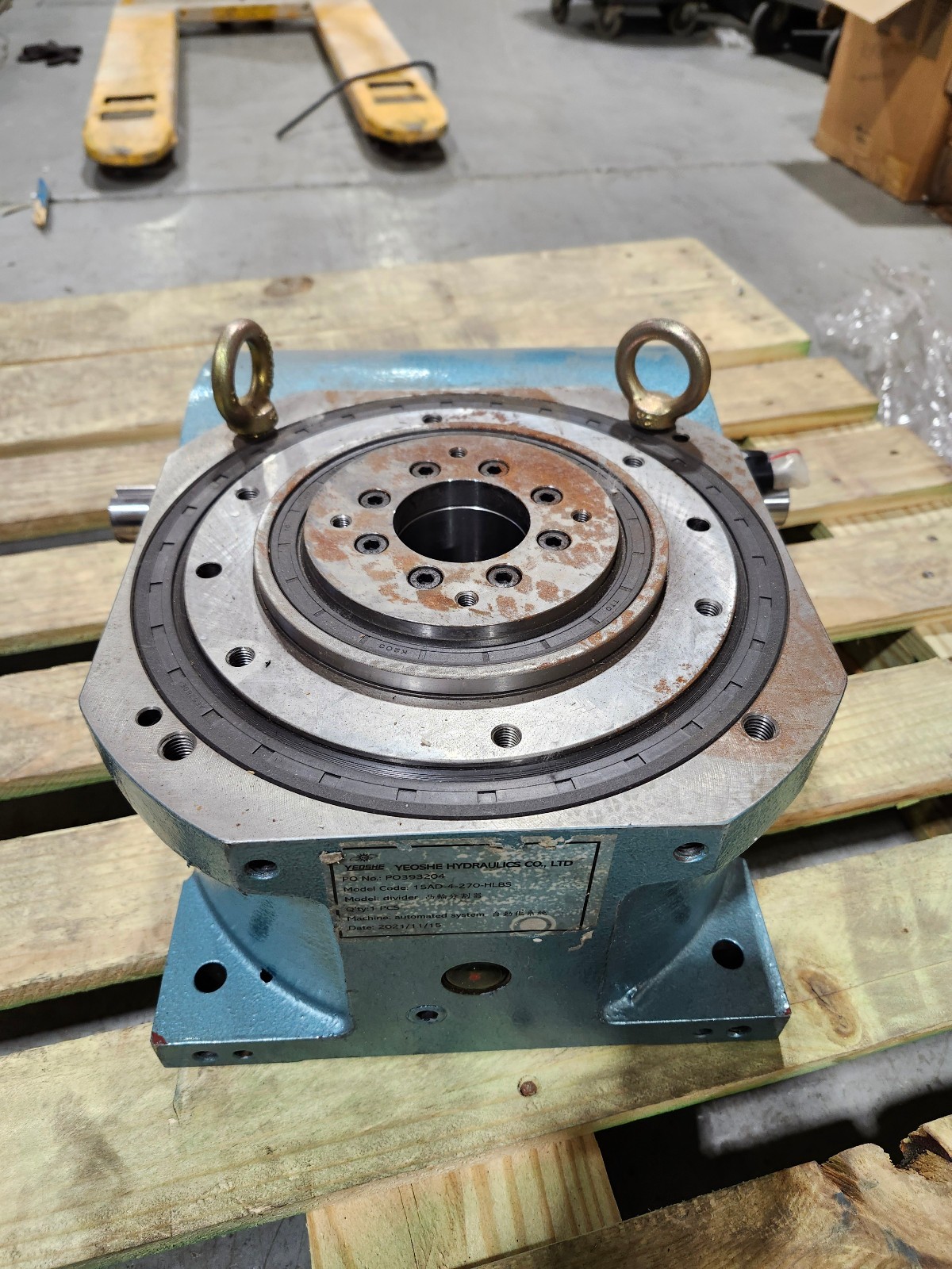 Yeoshe 15AD-4-270-HLBS Rotary Indexer Indexing Table New Free Shipping