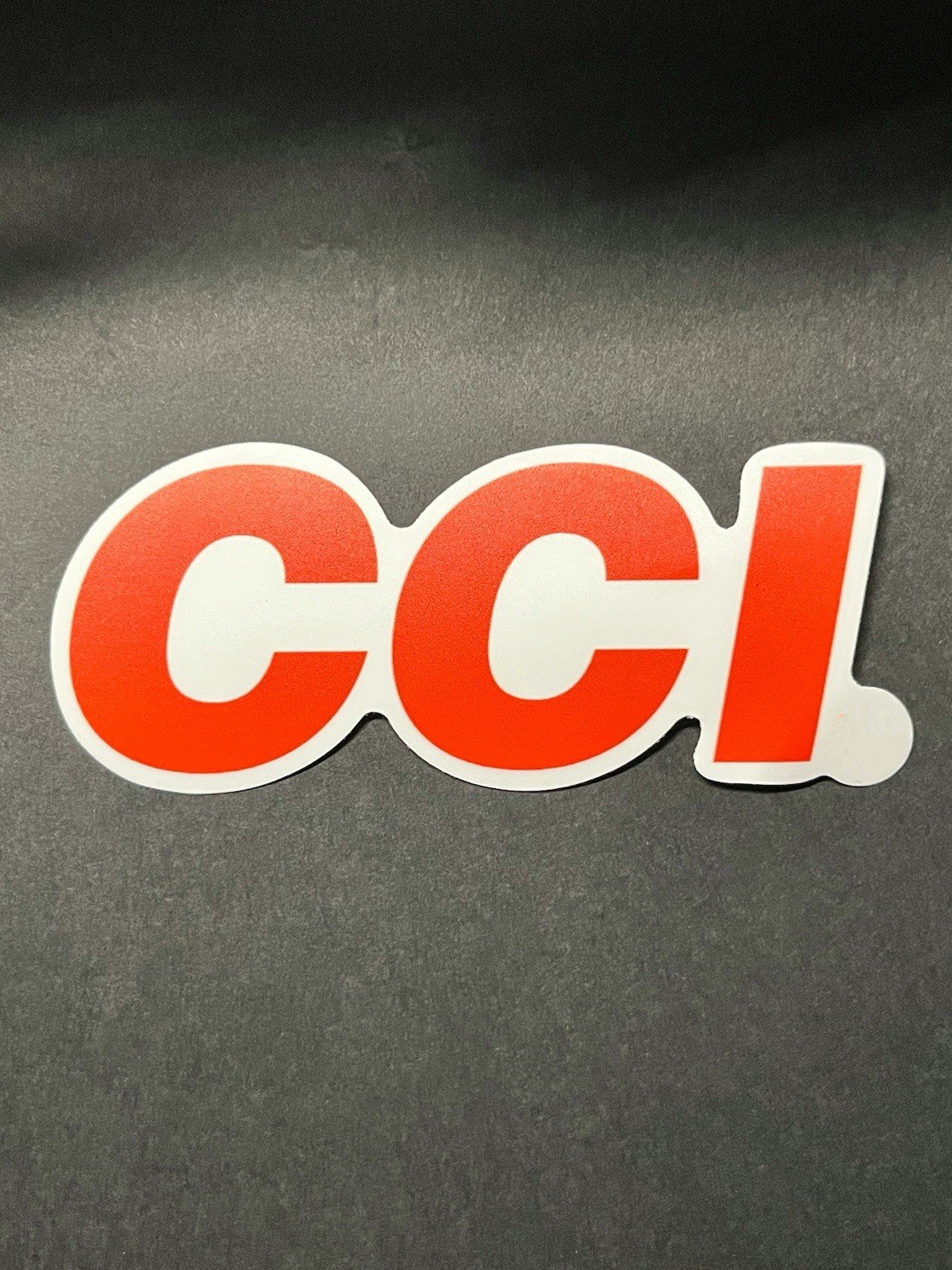 CCI Ammunition Die Cut Decal Vinyl Sticker Gun Safe Outdoor/indoor 4.75” X 2”