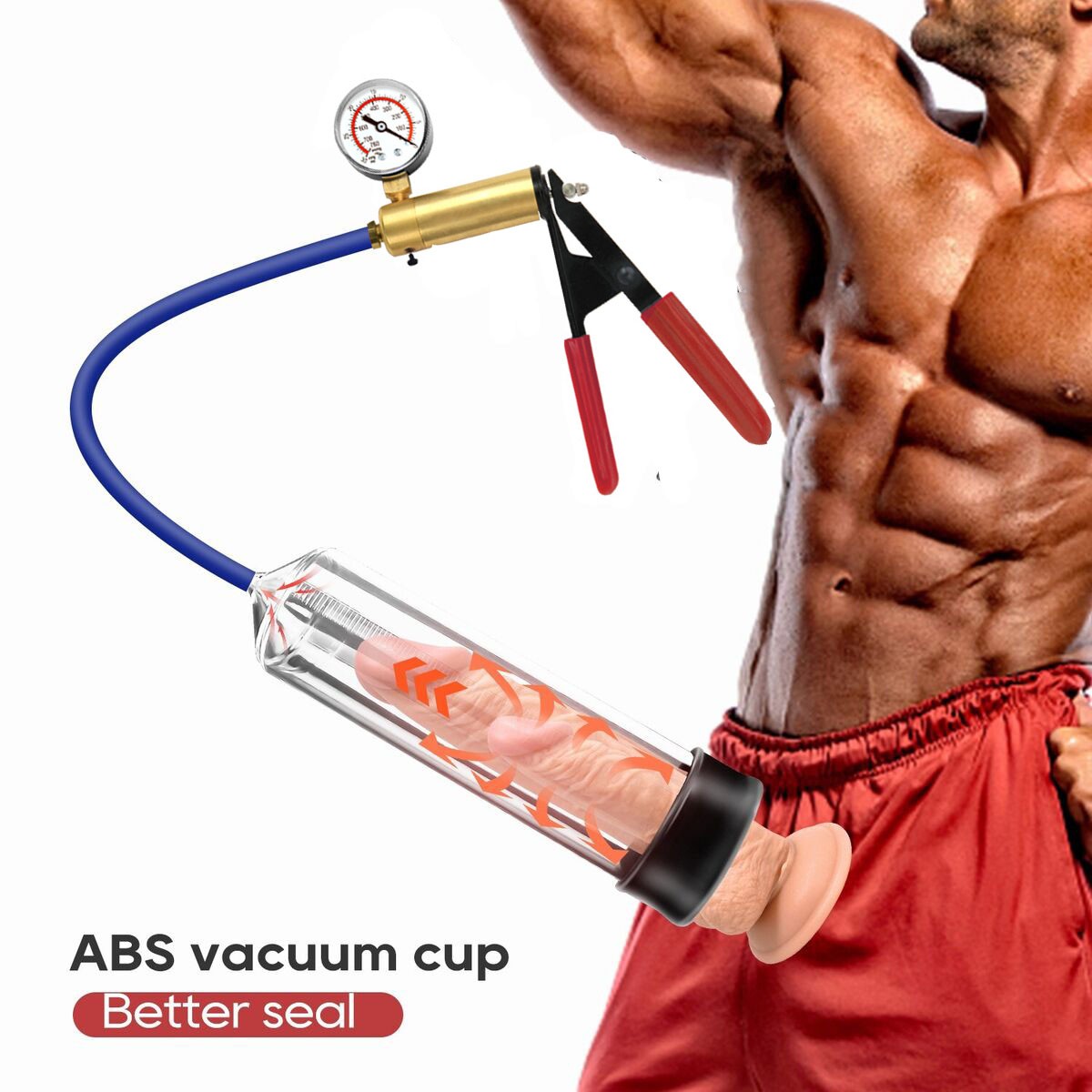 For Male ED Enhancement Erectile Enlargement Enlarger Vacuum Penis-Pump Cylinder