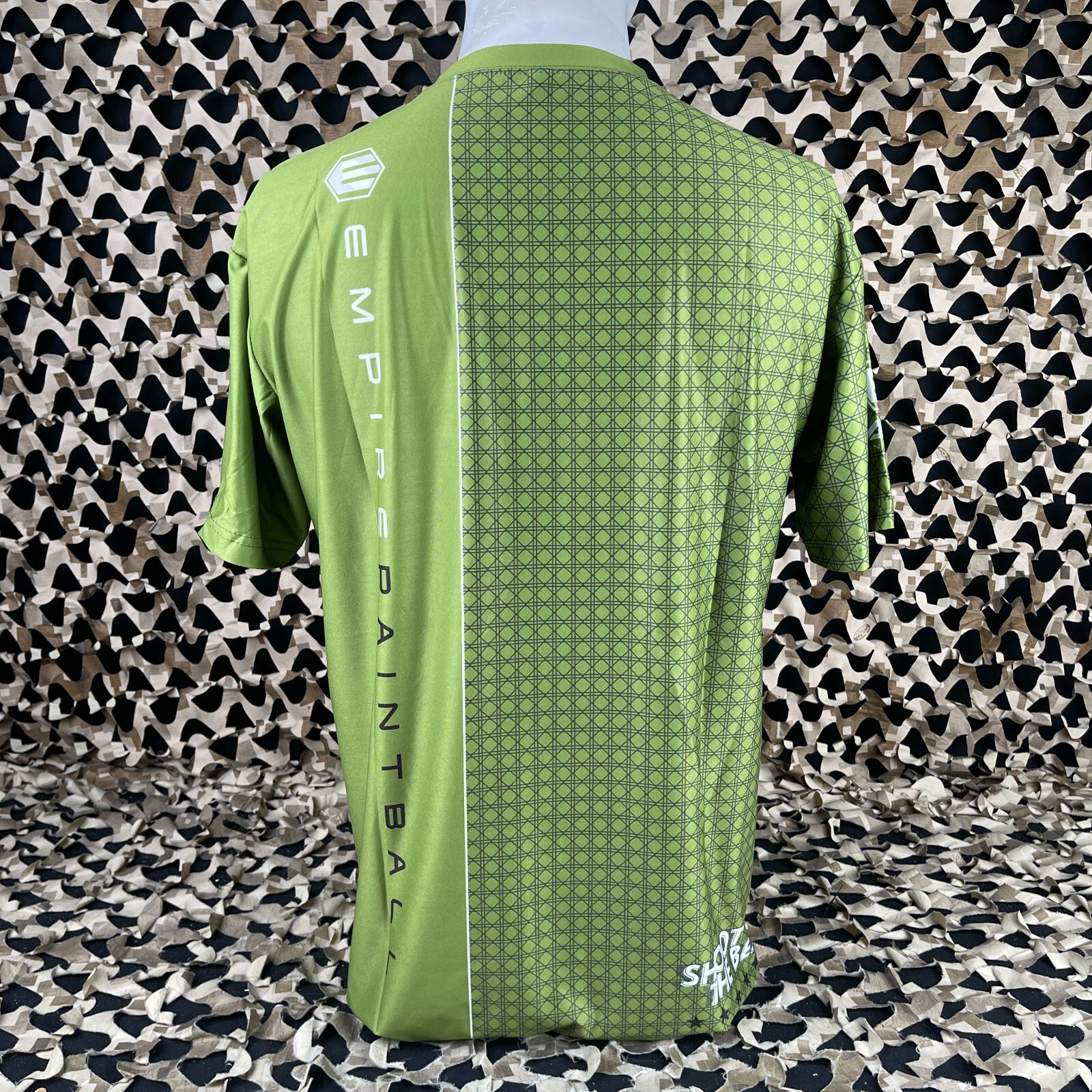 NEW Empire Seasonal Stretchy Soft T-Shirt - Olive/Black - Medium