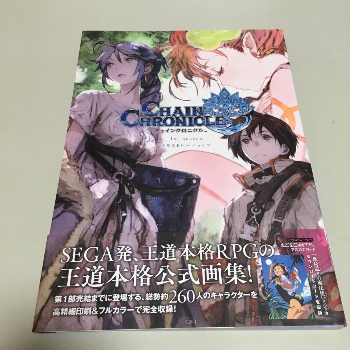 ChaChronicle 1st Seas Illustration