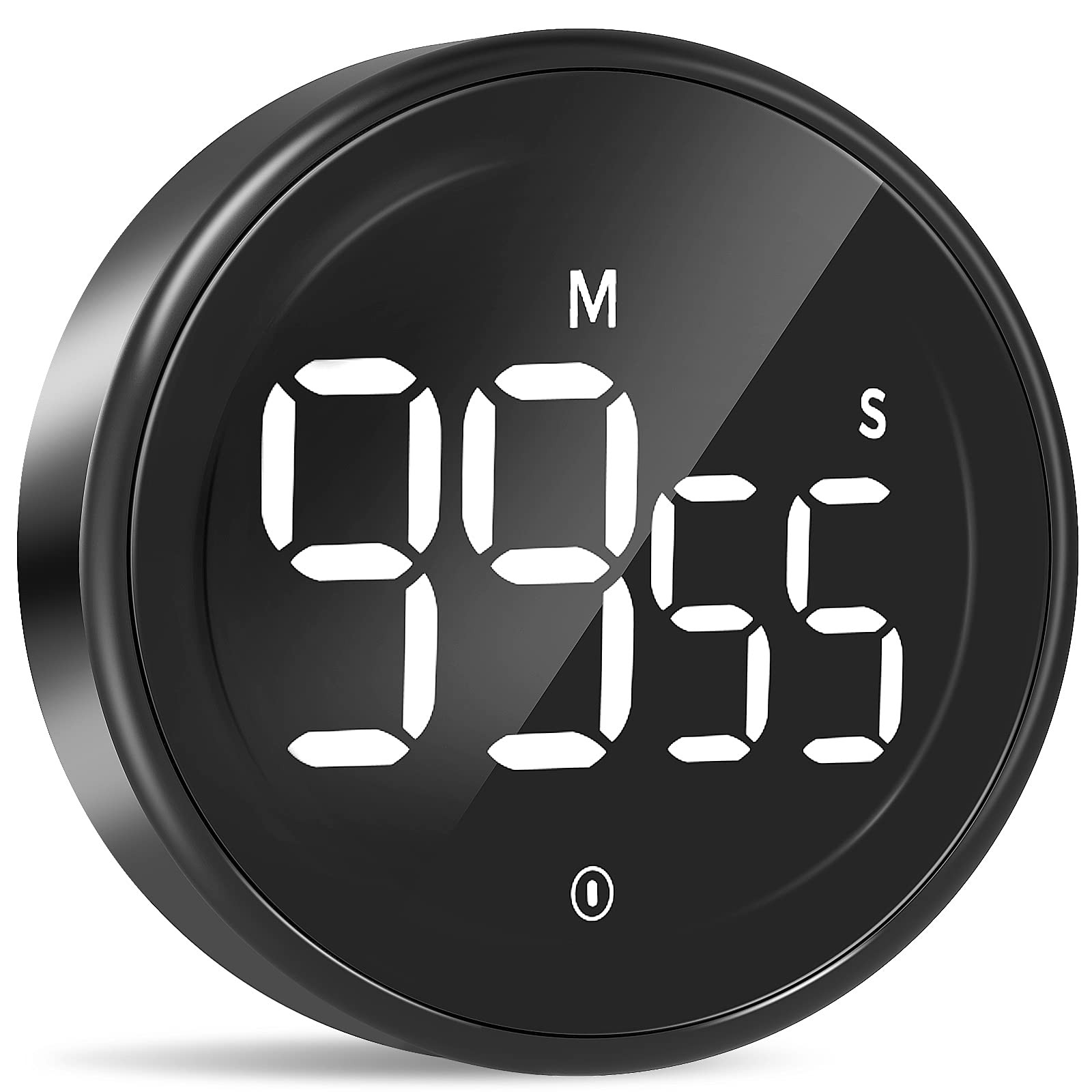Digital Kitchen Timer, Magnetic Countdown Countup Timer with Large LED Displa...