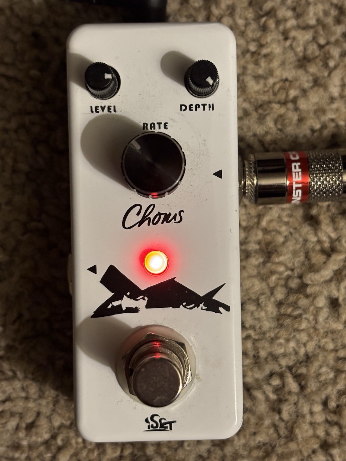 ISET Analog Chorus Mini Guitar Pedal Analog - Free shipping