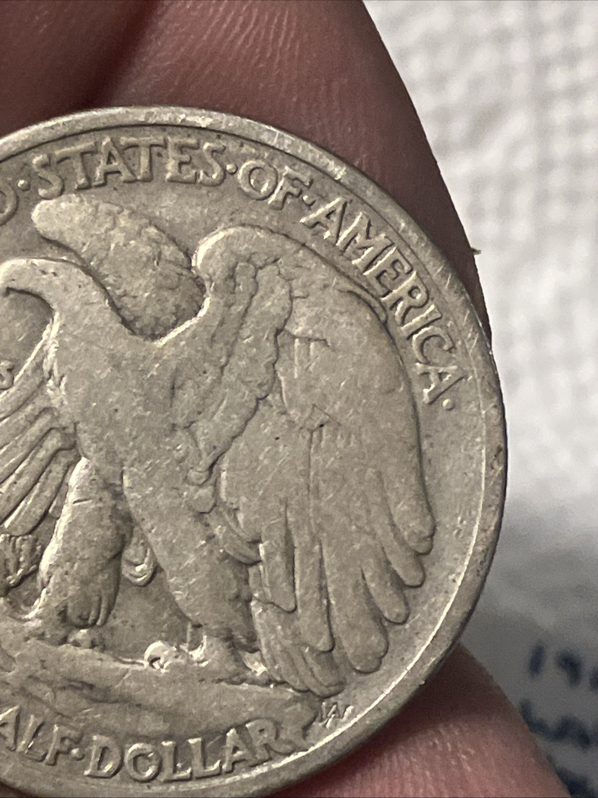 1919 d walking liberty half dollar