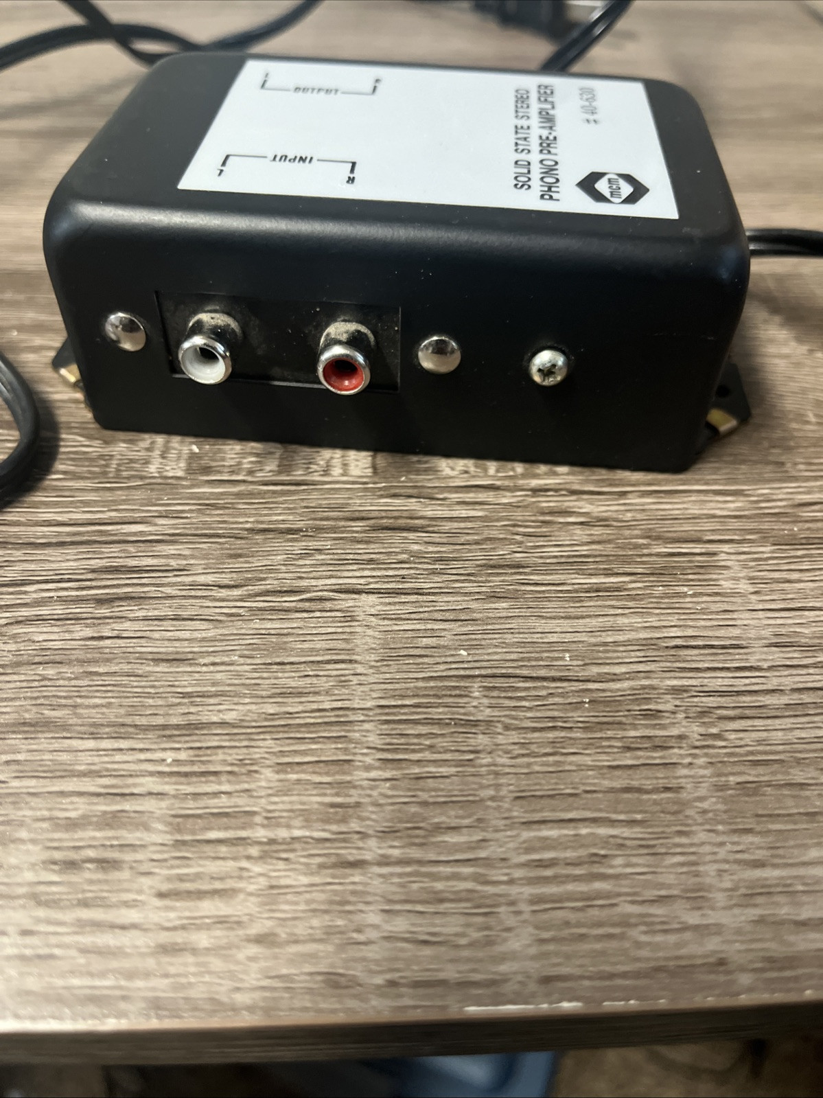 MCM Solid State Stereo Phono Pre-Amplifier model 40-630